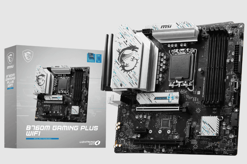 MB MSI B760M GAMING PLUS WIFI LGA1700 MATX DDR5