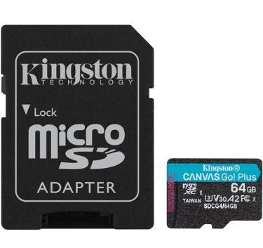 MEMORIA MICRO SD KINGSTON CANVAS GO PLUS 64GB-SDCG4/64GB