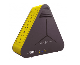 REGULADOR DE VOLTAJE CENTRA PLUS 1400VA YELLOW/BLACK